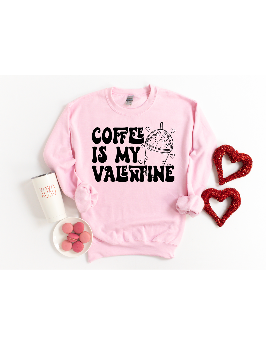 Coffee Is My Valentine DTF Print