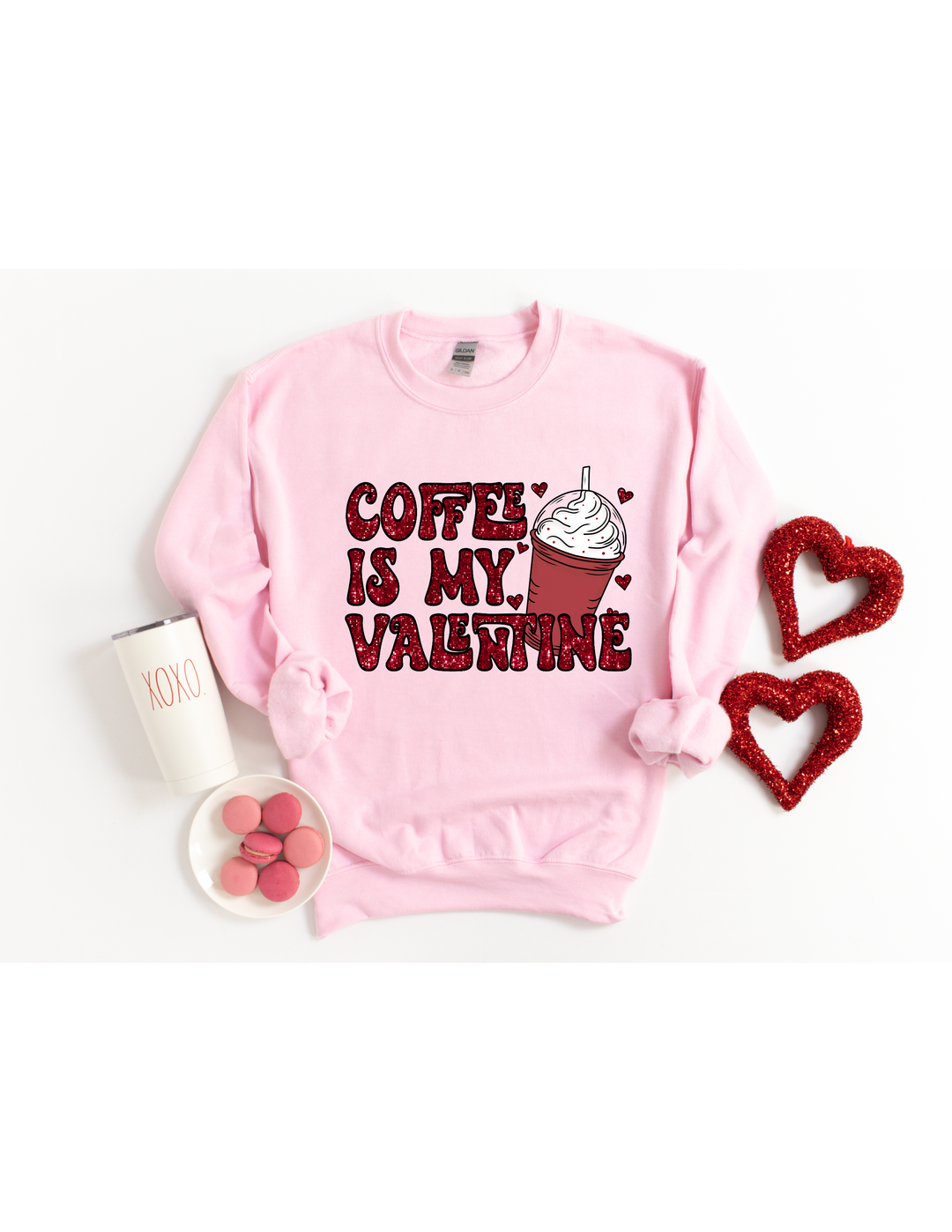 Coffee Is My Valentine DTF Print