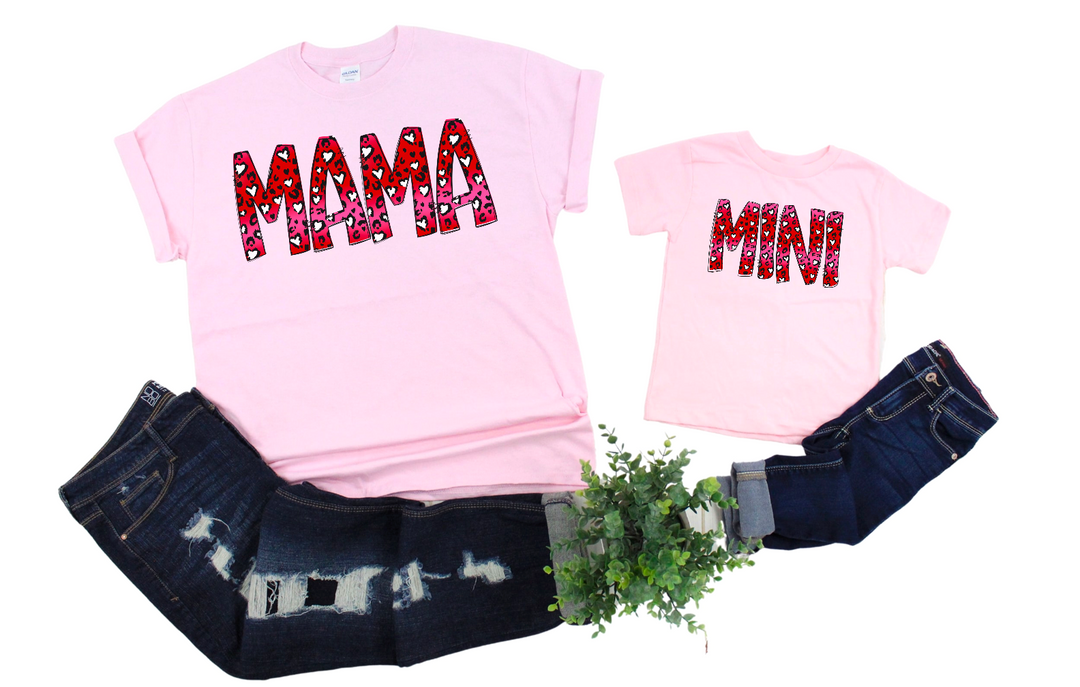 Mama and Mini Valentine’s Day DTF Print