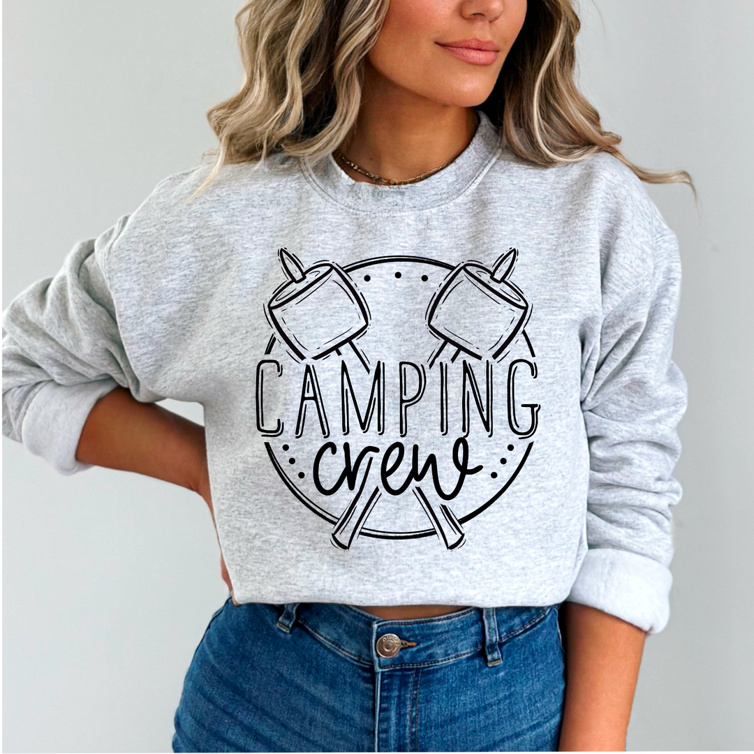 Camping Crew DTF Print