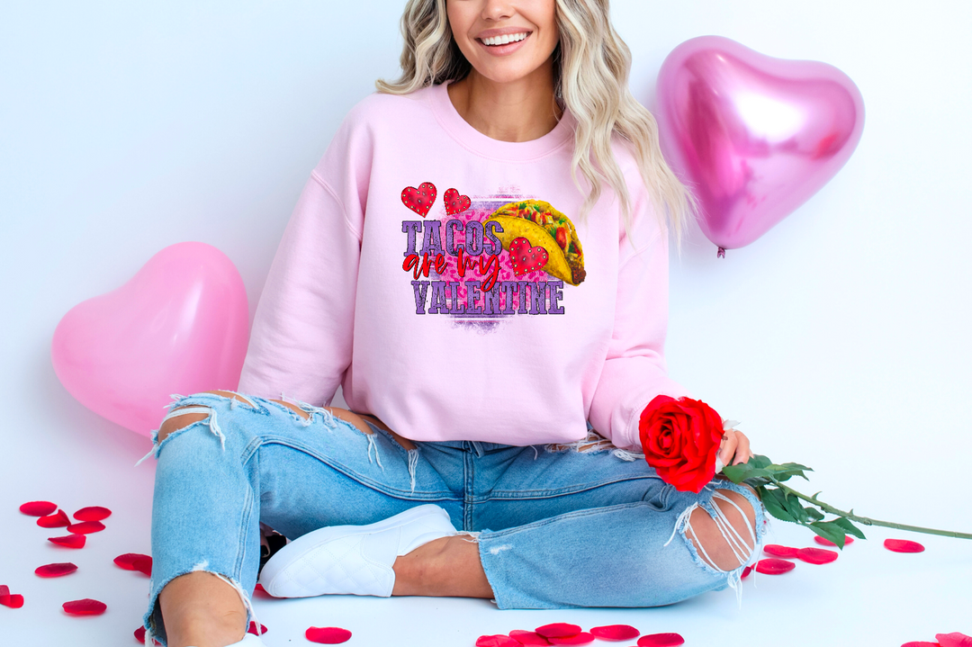 Tacos Are My Valentine DTF Print