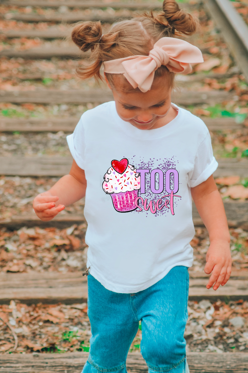 Too Sweet Cupcake DTF Print