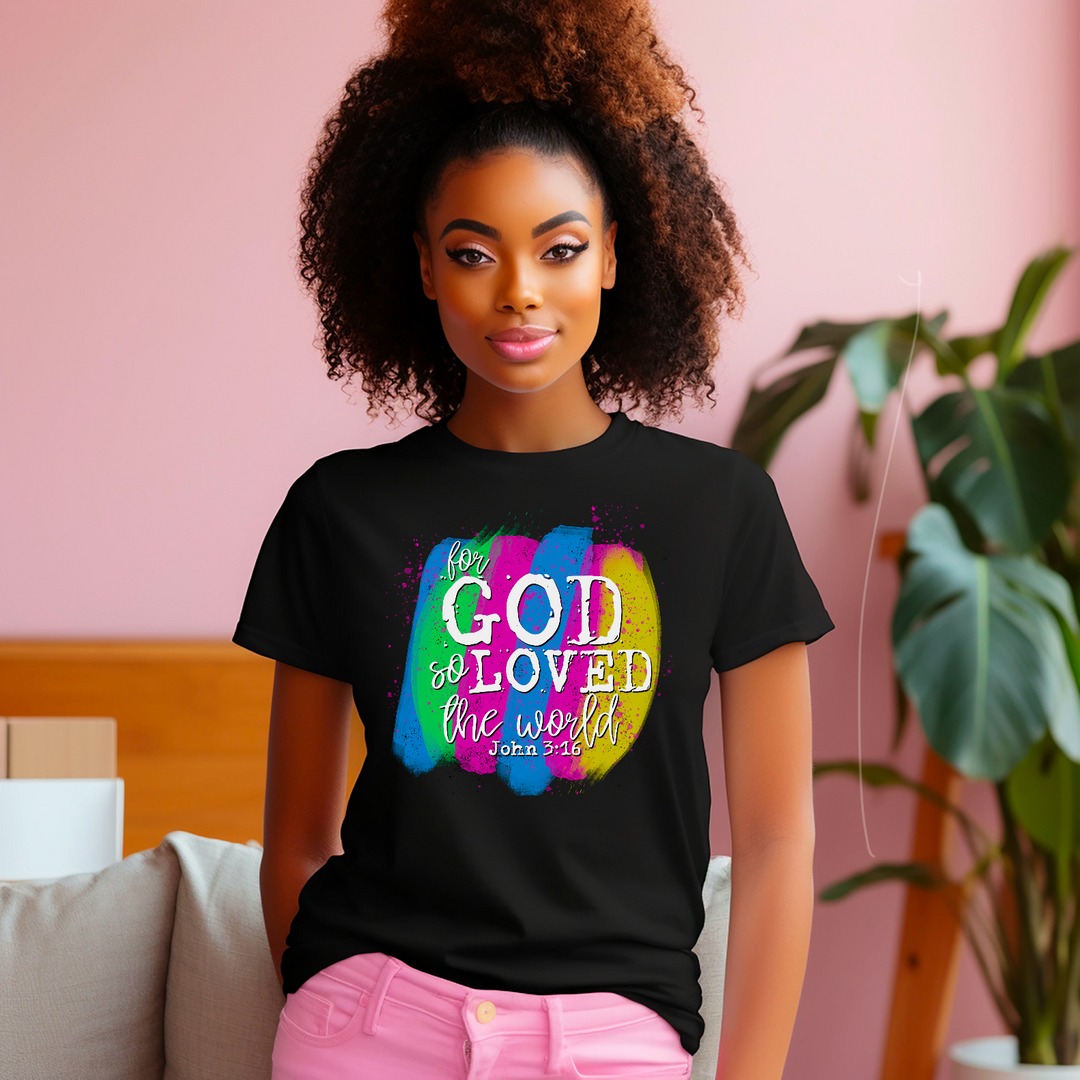 For God So Loved DTF Print