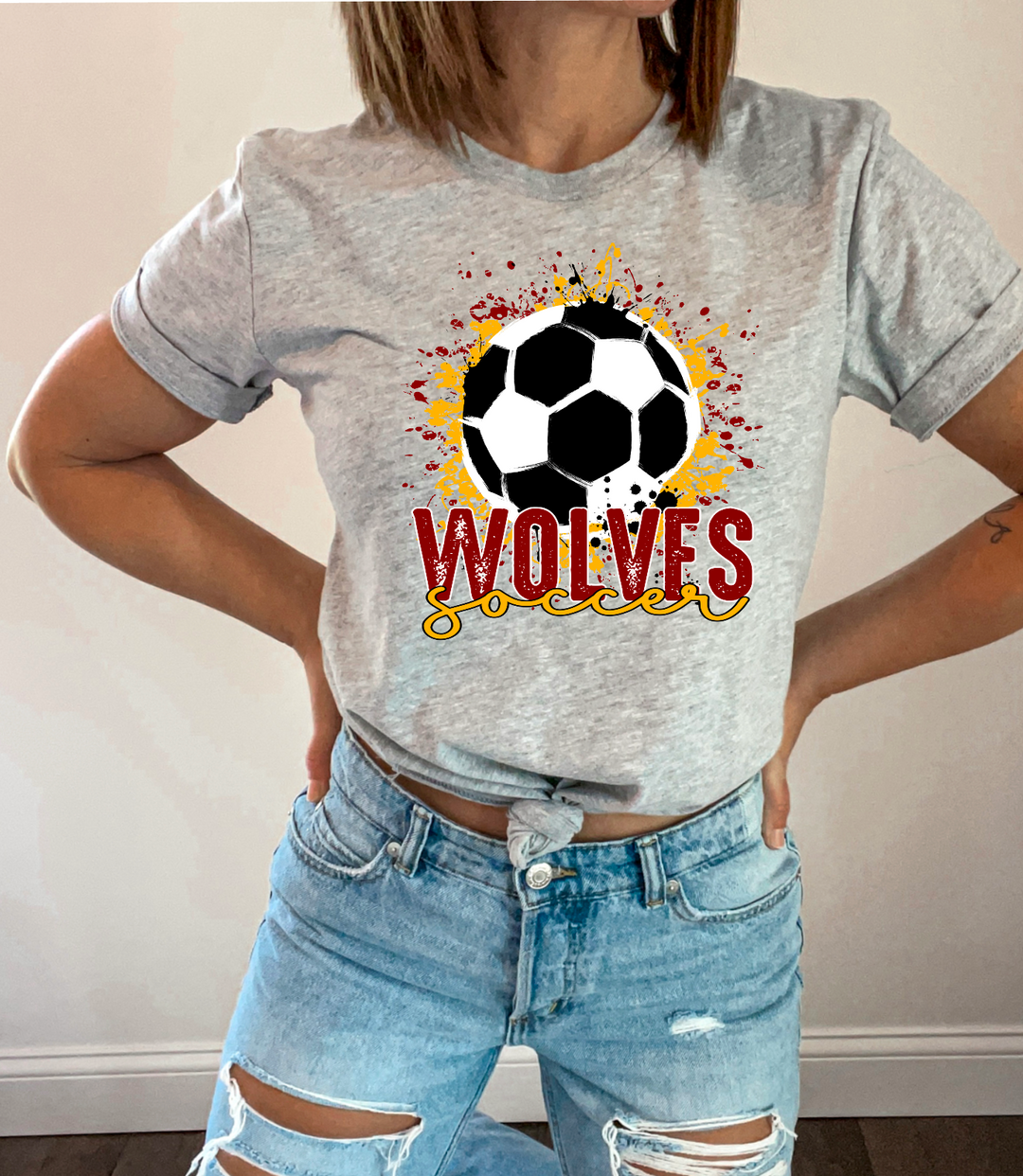 Wolves Soccer DTF Print