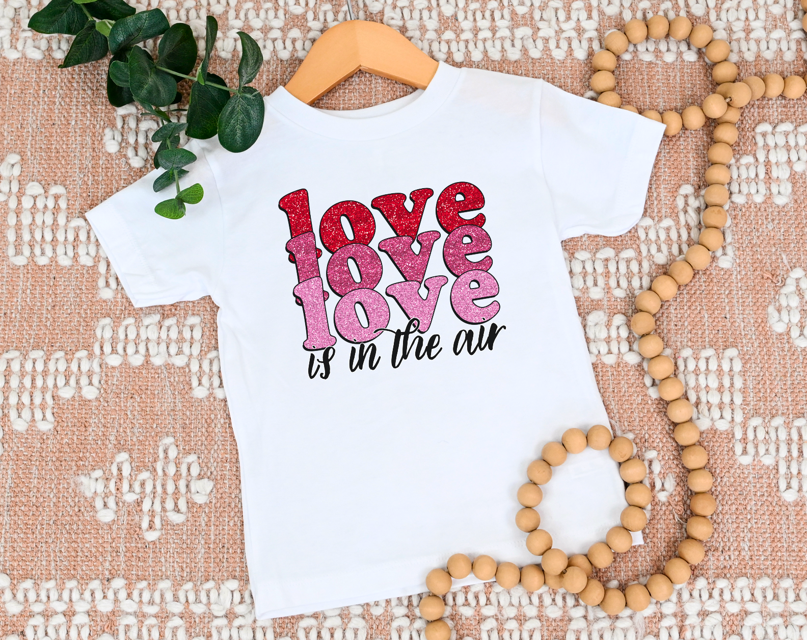 Love Is In The Air Stacked DTF Print