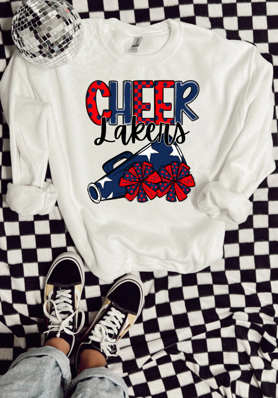 Cheer Lakers DTF Print