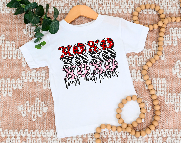 XOXO Stacked DTF Print