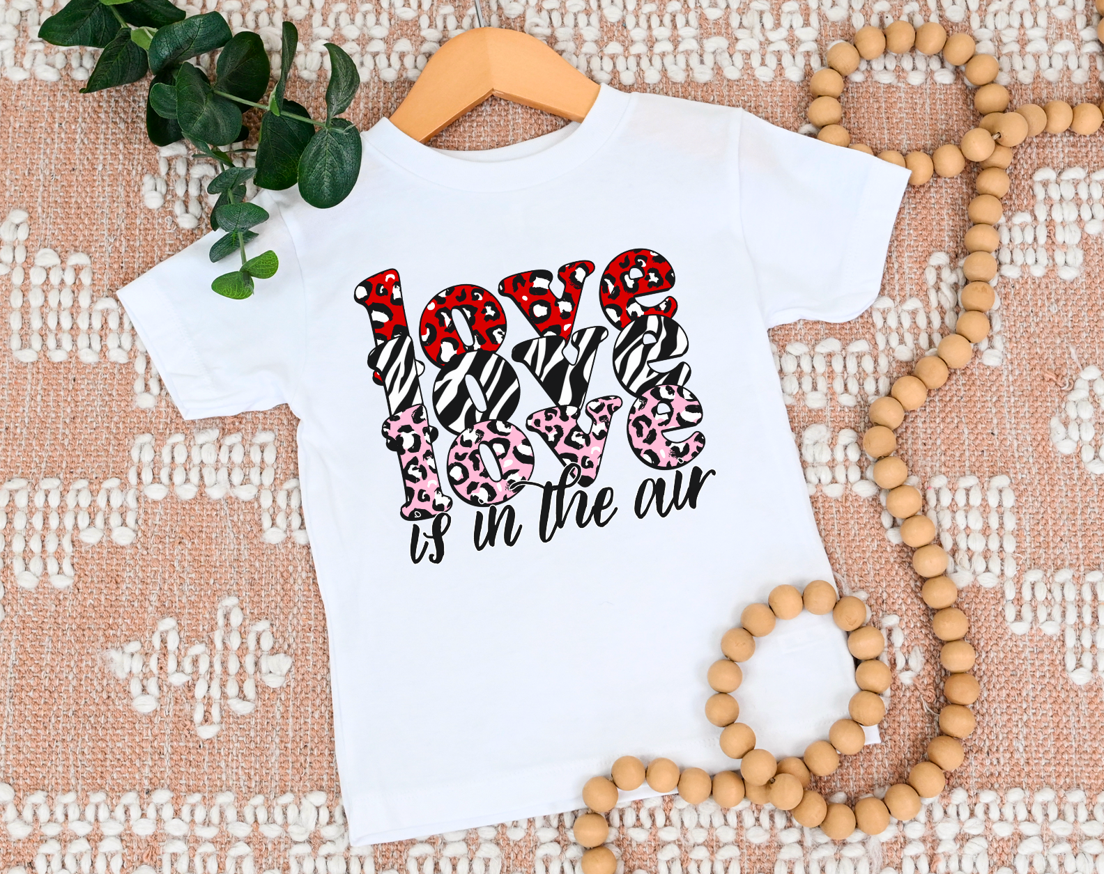Love Is In The Air Stacked DTF Print