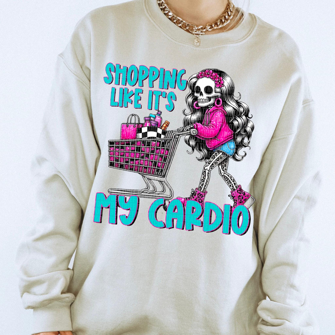 Shopping Like It’s My Cardio DTF Print