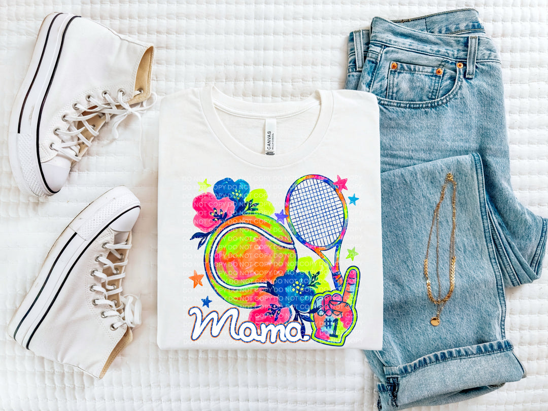 Tennis Mama DTF Print