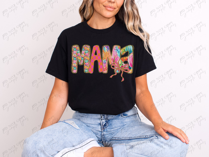 Pretty Pumpkin Mama DTF Print