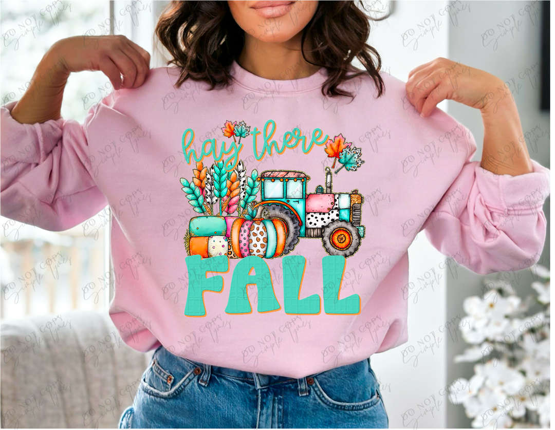 Hay There Fall DTF Print