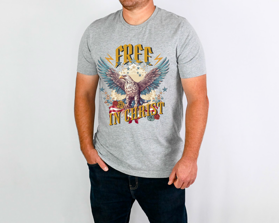 Free In Christ DTF Print