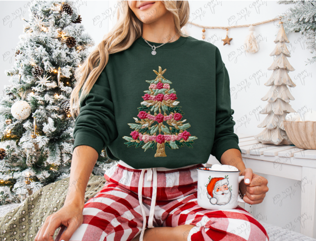 French Knot Tree 2 DTF Print