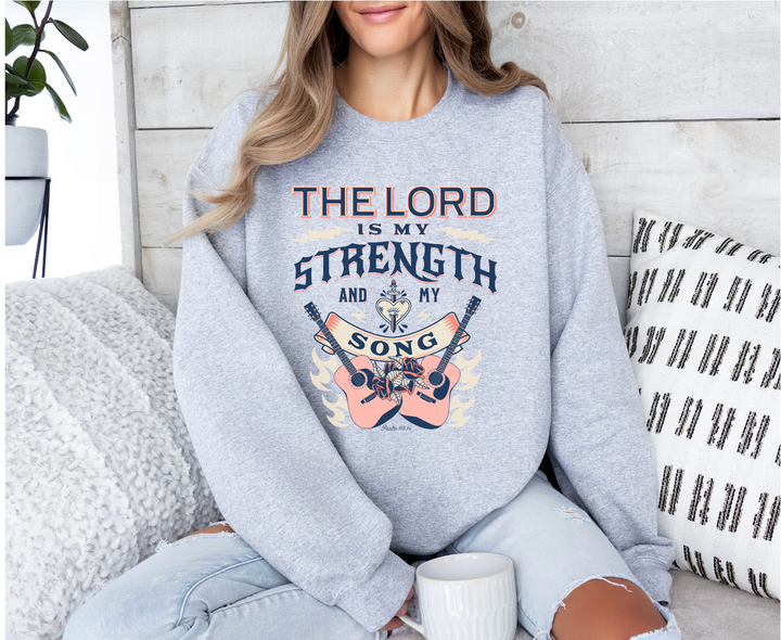 The Lord Is My Strength And My Song DTF Print