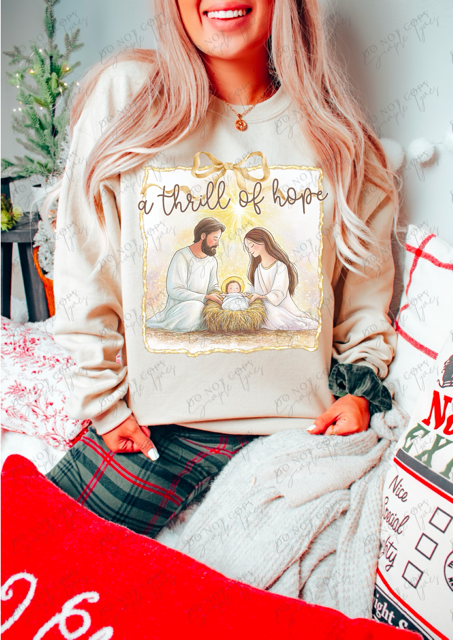 A Thrill of Hope DTF Print