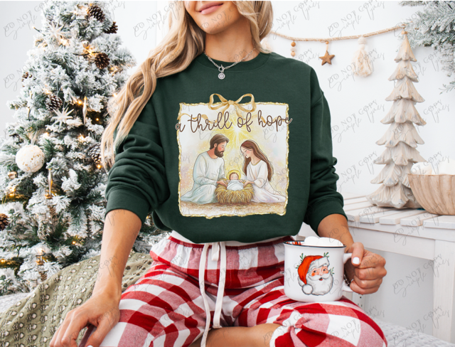 A Thrill of Hope DTF Print