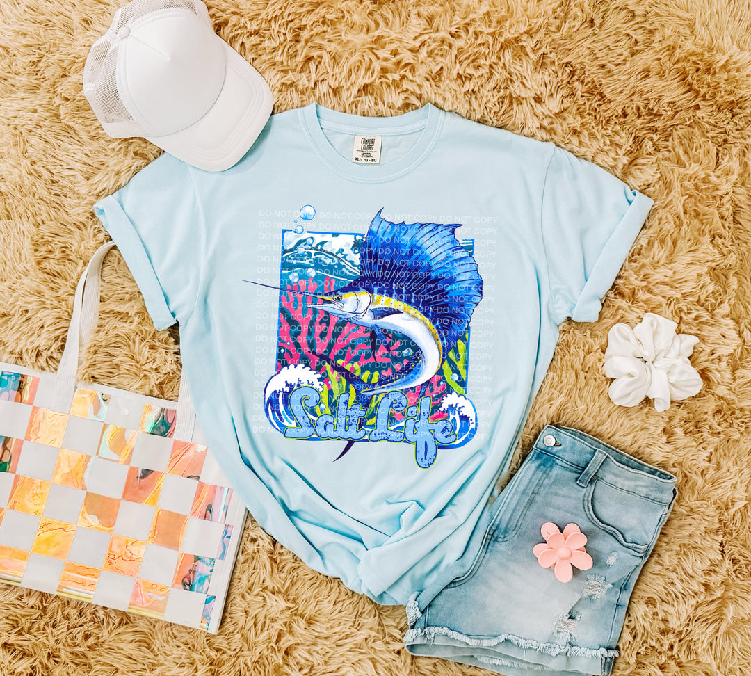 Salt Life DTF Print