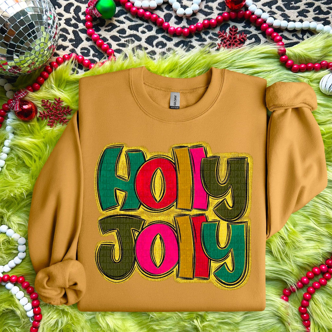 Holly Jolly DTF Print