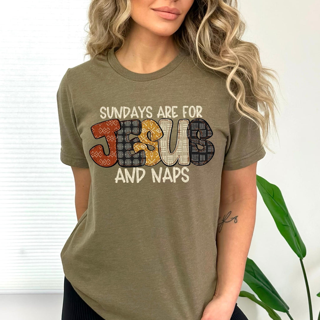 Sundays Are For Jesus DTF Print