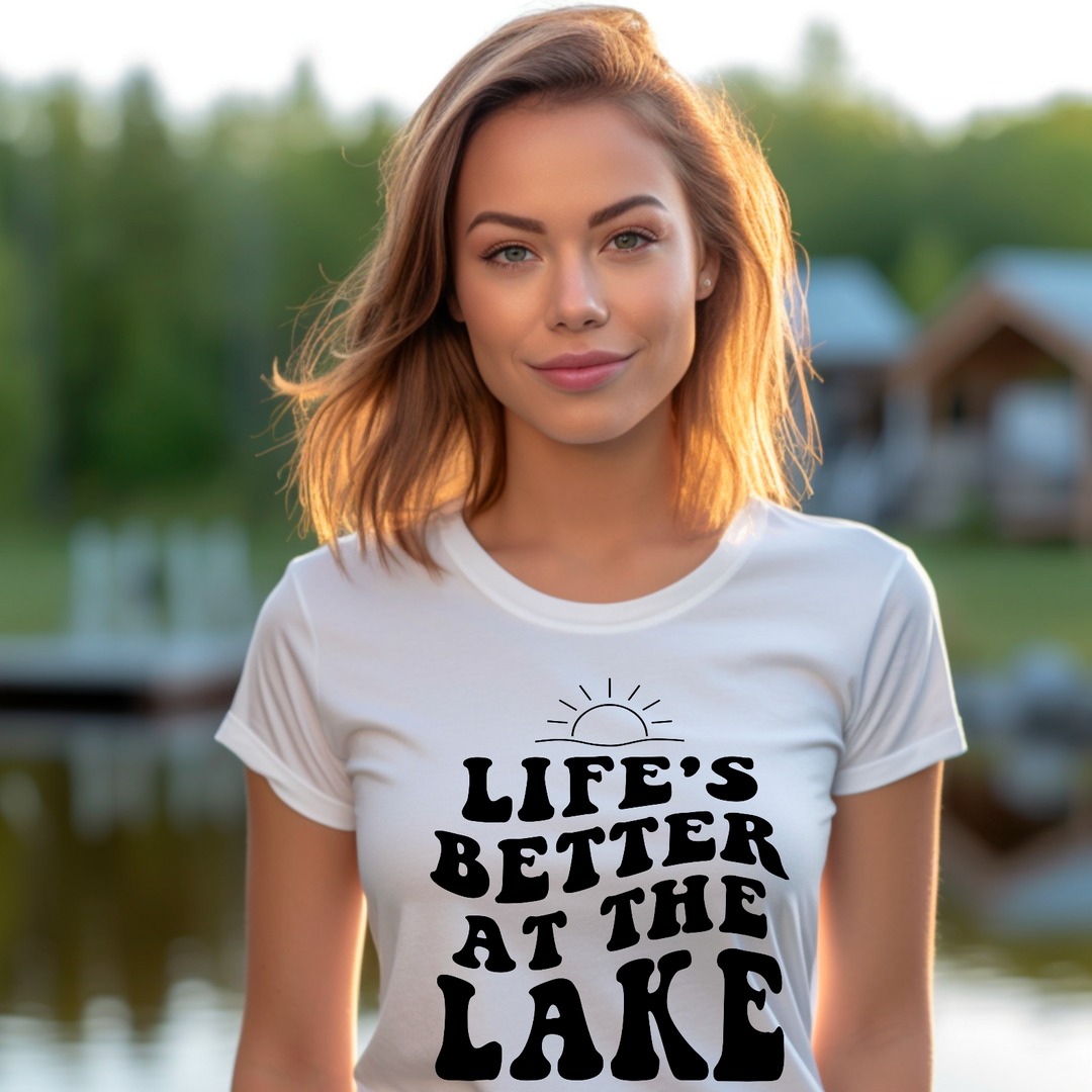 Life’s Better At The Lake DTF Print