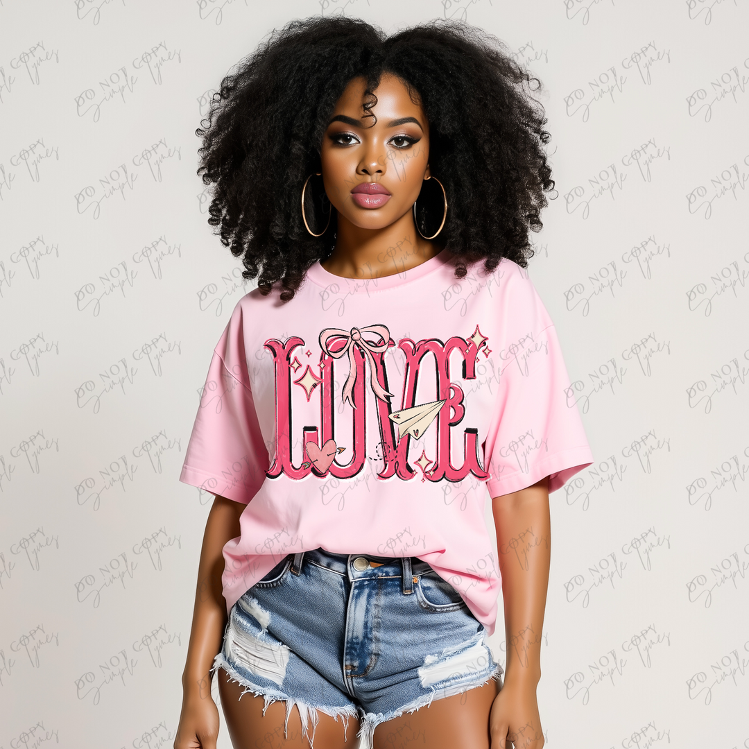 Love Debutante Style DTF Print