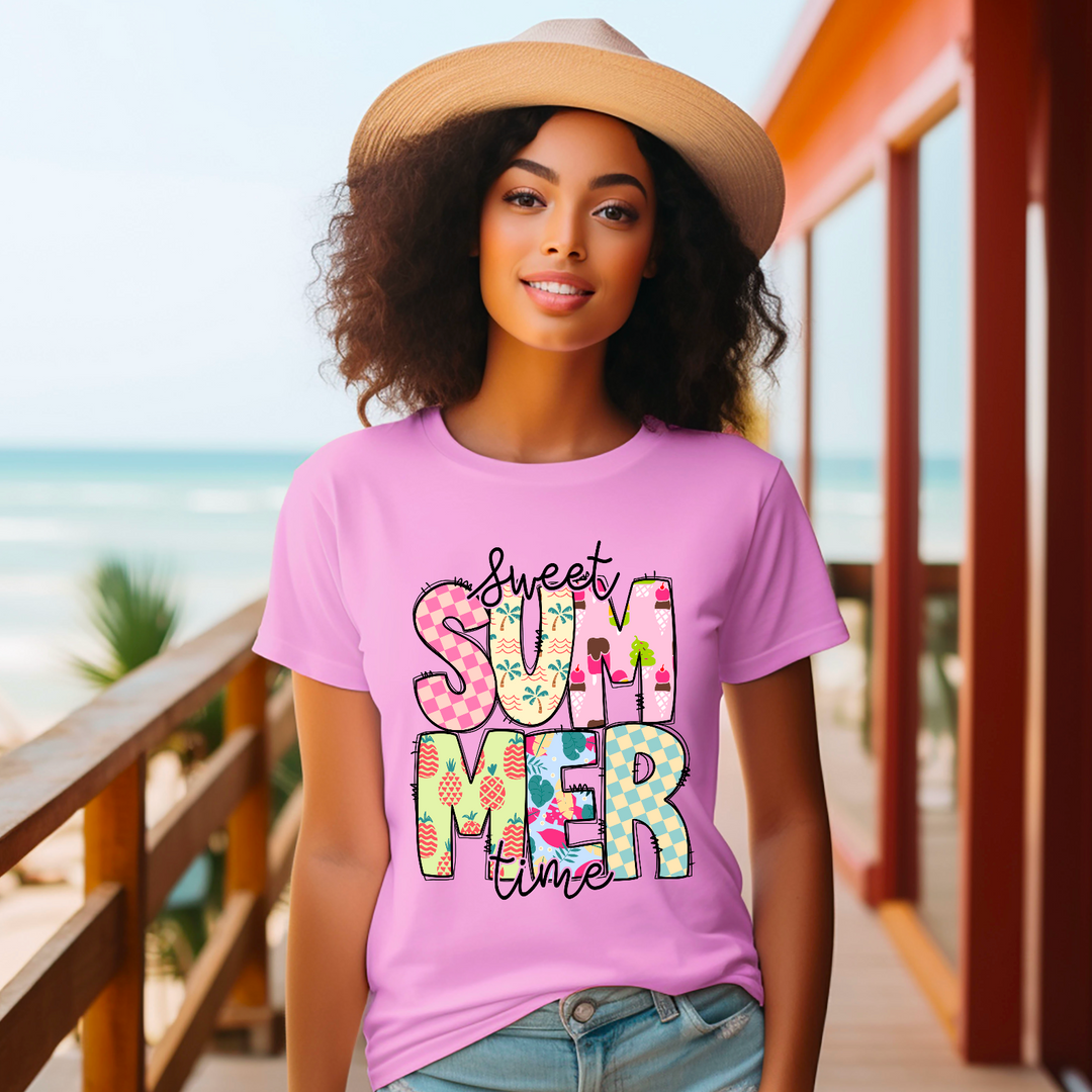 Sweet Summer Time BELLA CANVAS Tee