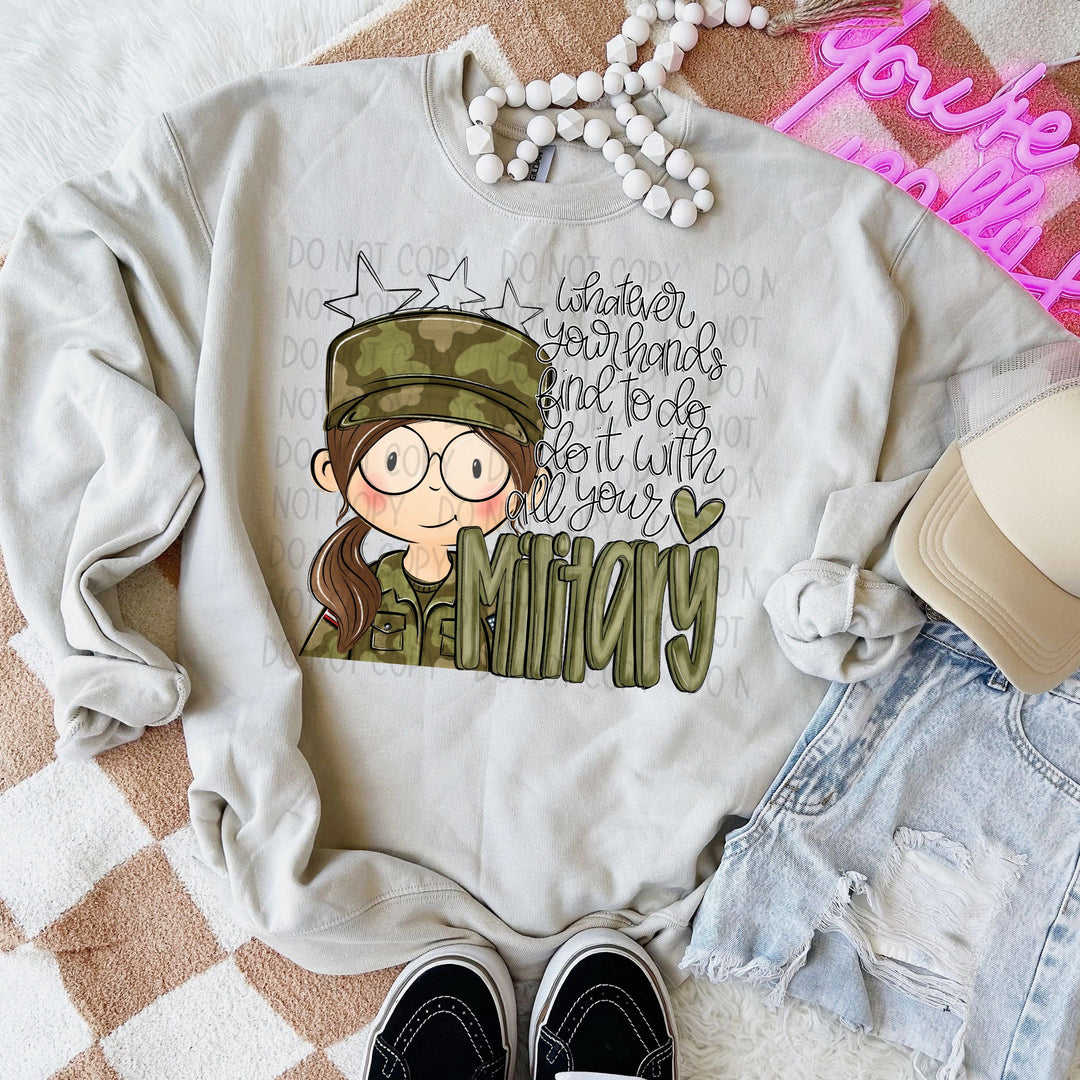 Military DTF Print