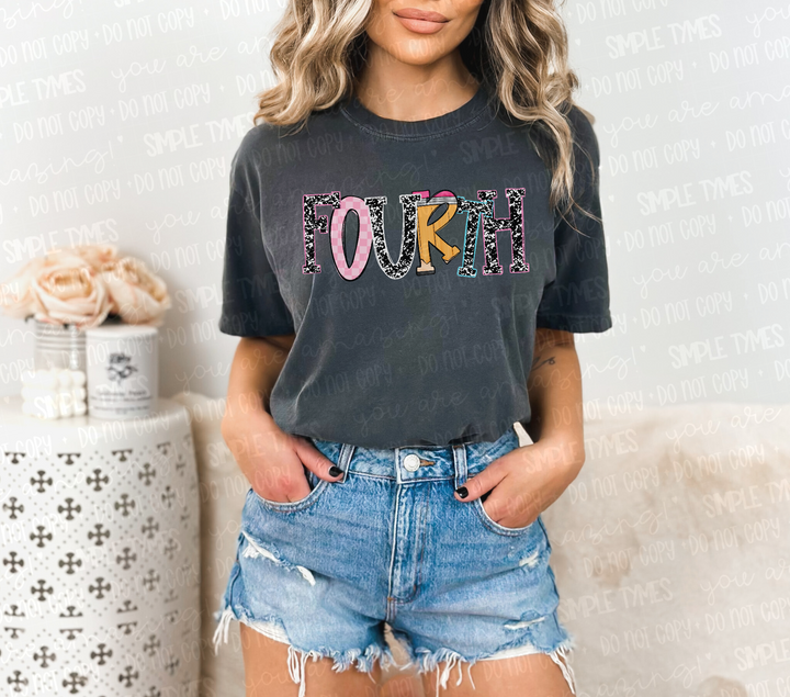 Back to School Titles / Grades DTF Print