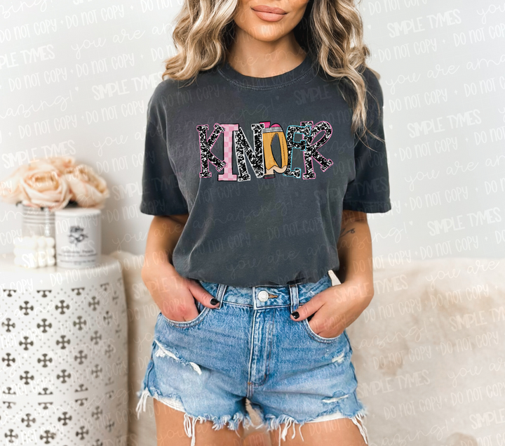 Back to School Titles / Grades DTF Print