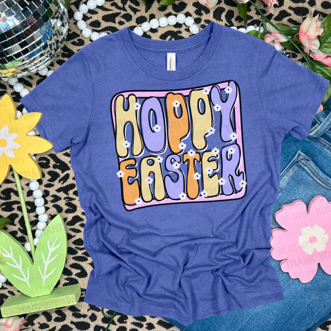 Hoppy Easter Groovy DTF Print