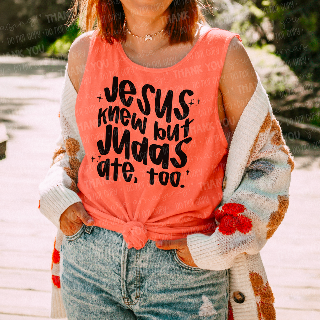 Judas Ate Too DTF Print