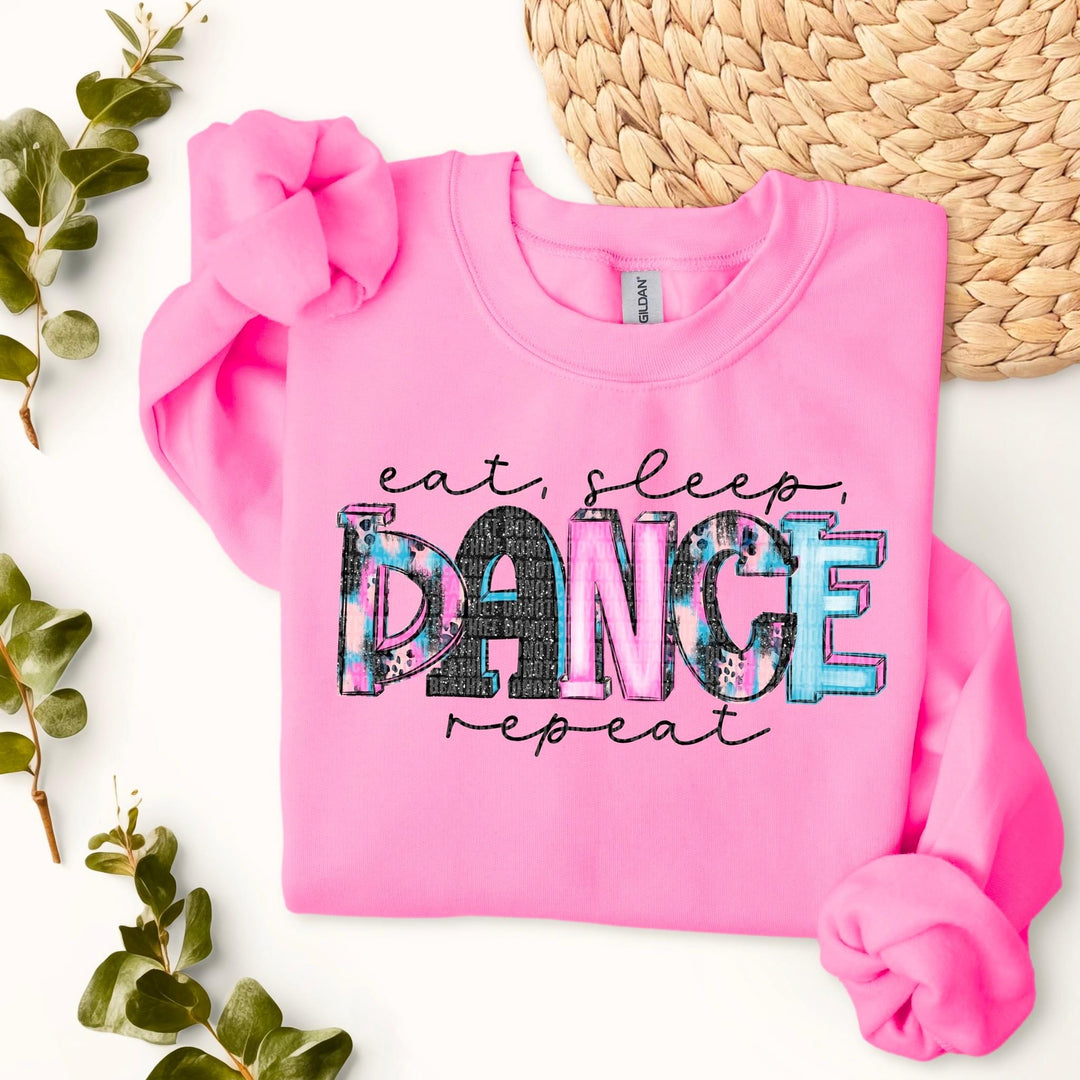 Eat, Sleep, Dance, Repeat DTF Print