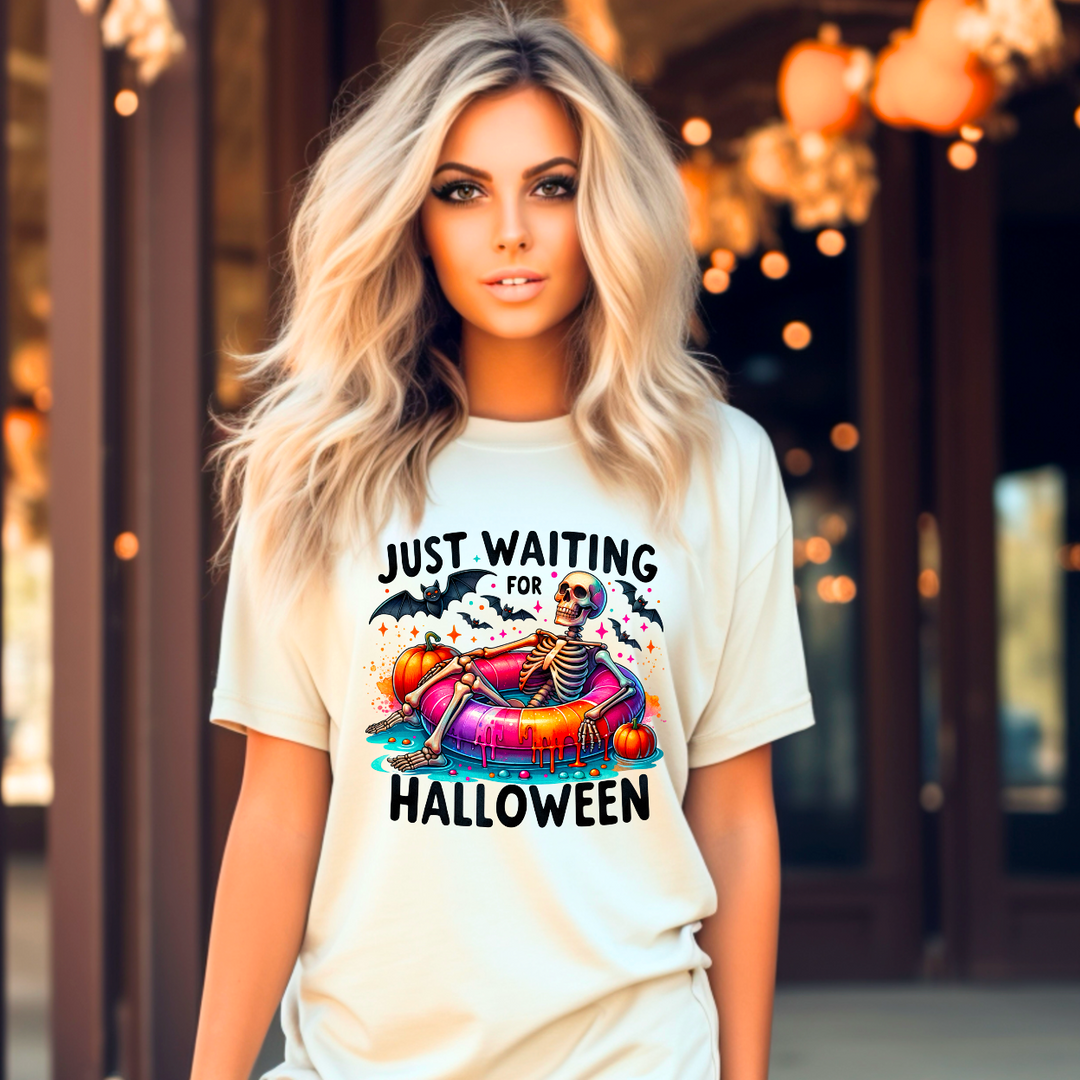 Waiting For Halloween GILDAN SOFTSTYLE Tee