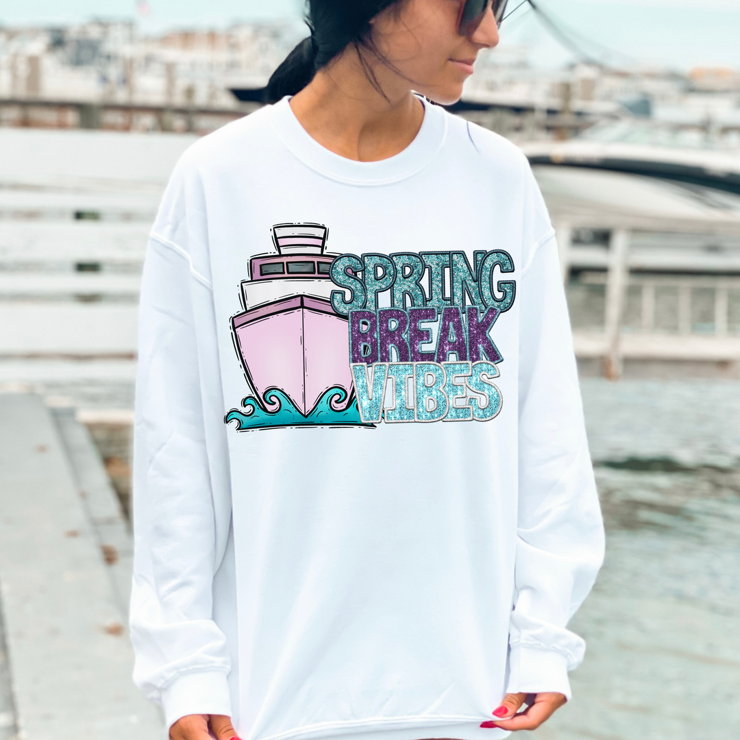 Spring Break Vibes DTF Print