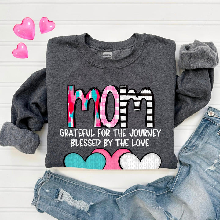 Grateful For The Journey Names DTF Print