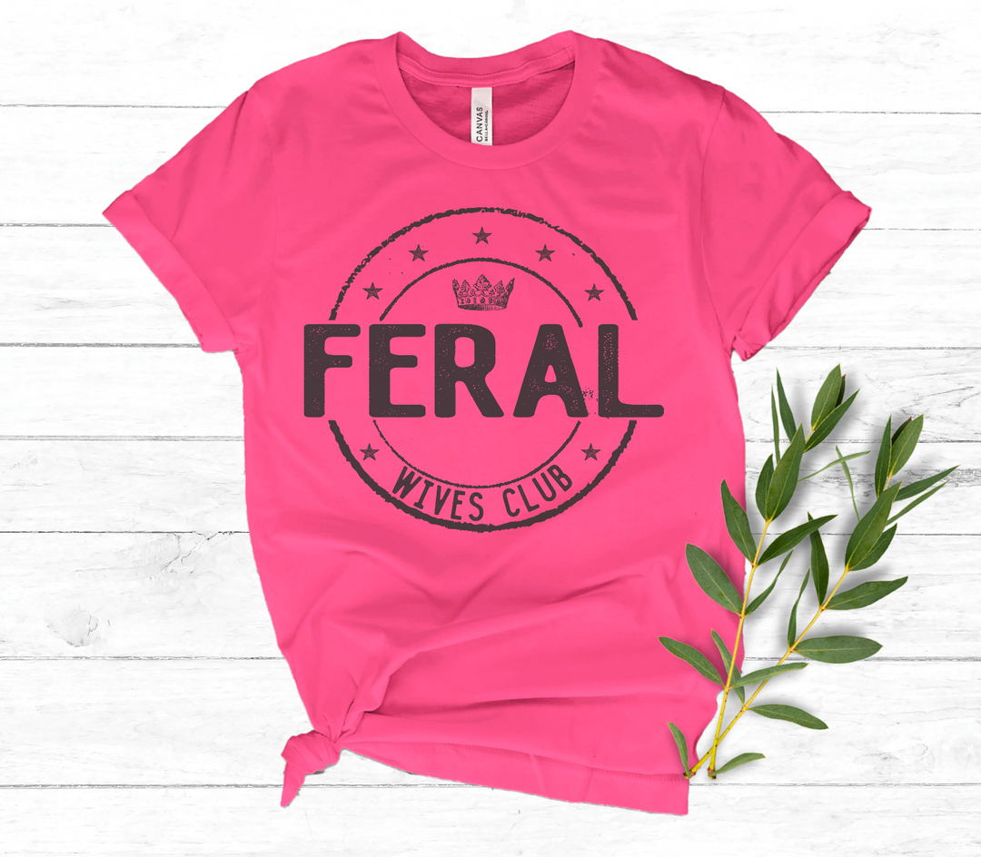 Feral Wives Club DTF Print