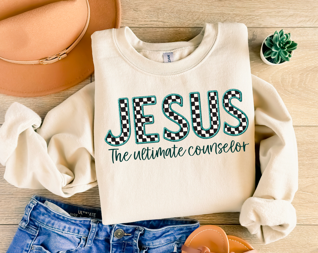 Jesus The Ultimate Counselor DTF Print
