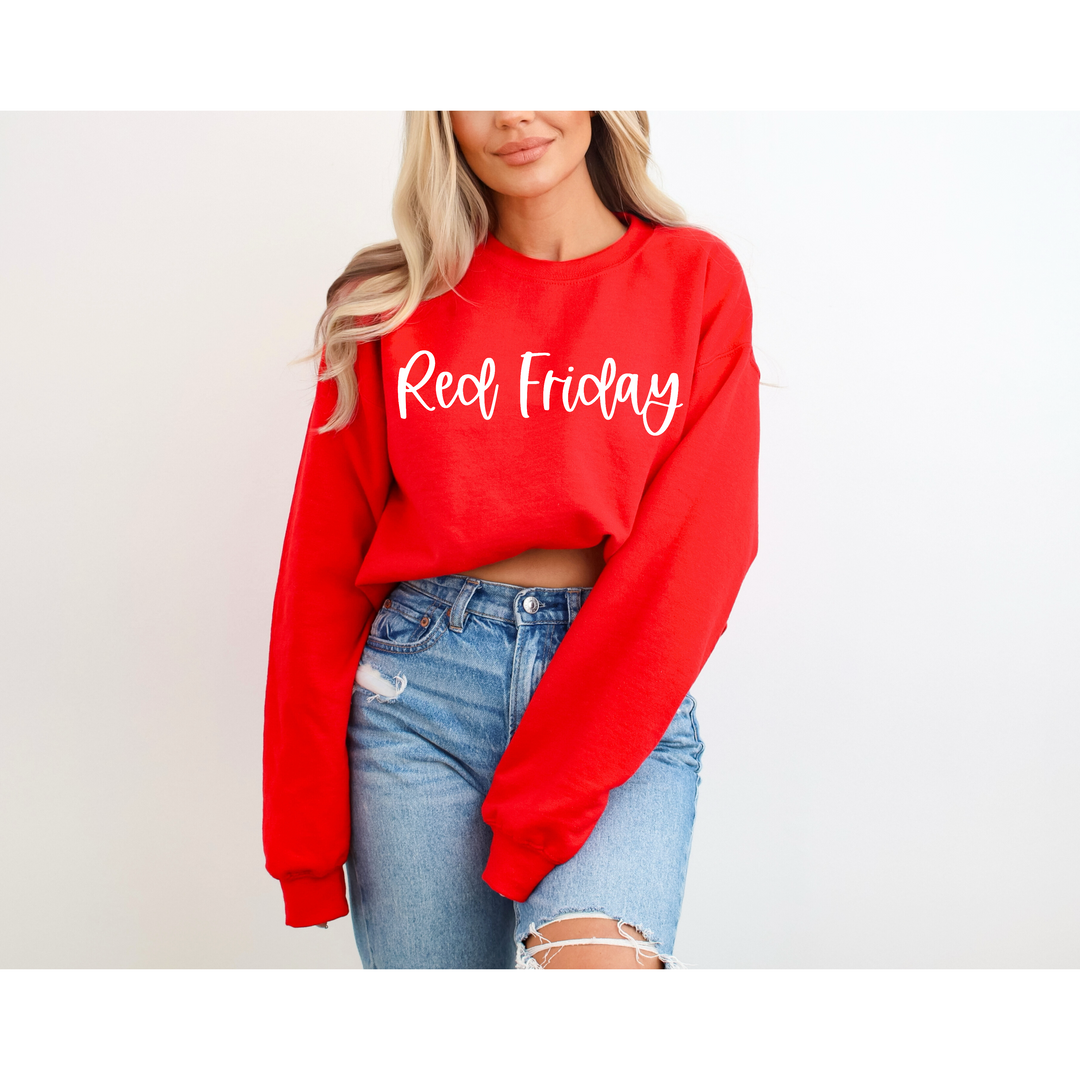 Red Friday DTF Print