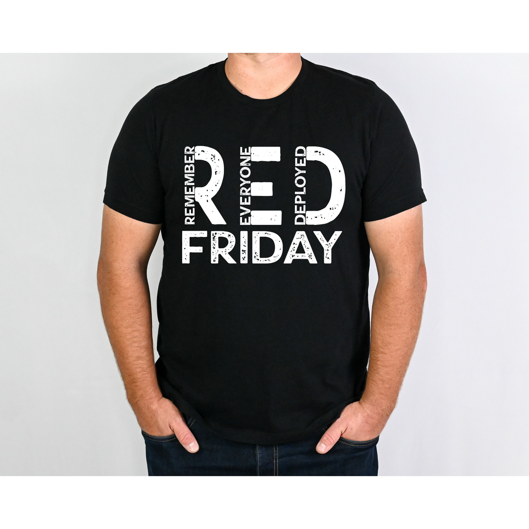 Red Friday DTF Print