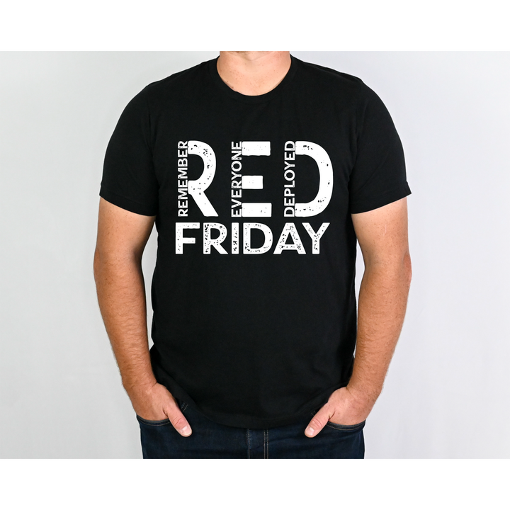 Red Friday DTF Print