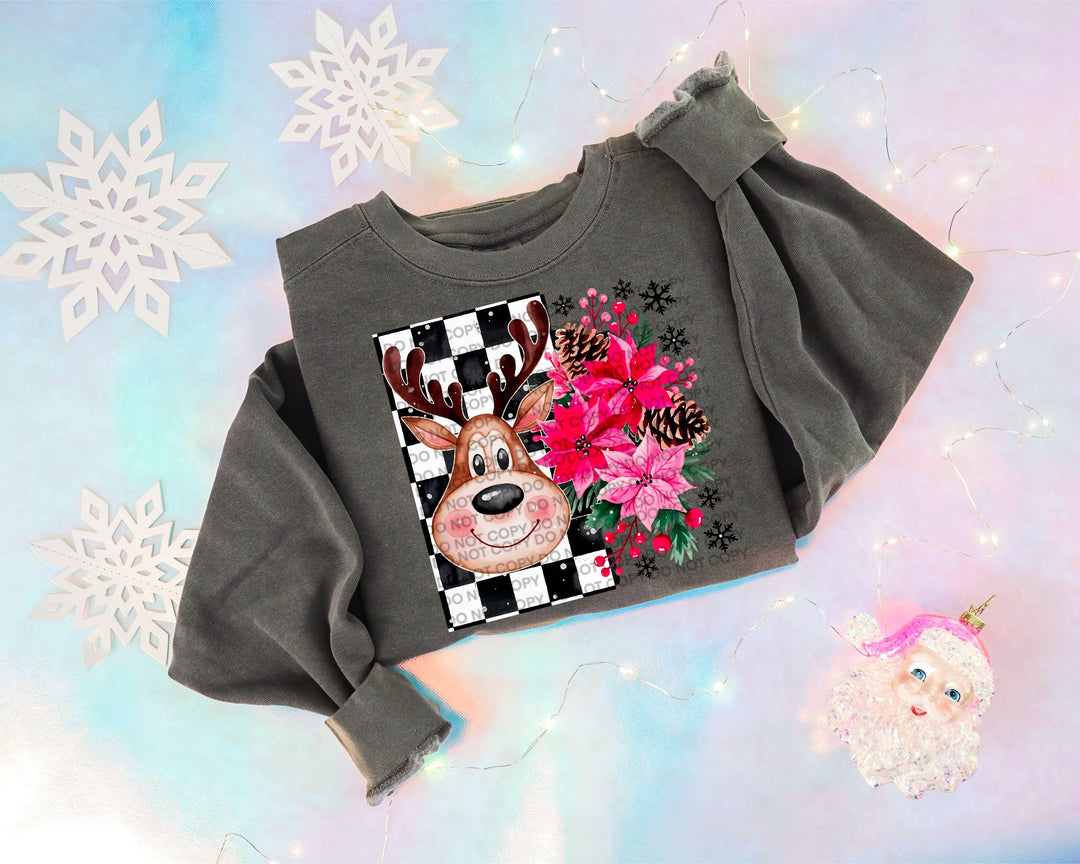 Reindeer DTF Print
