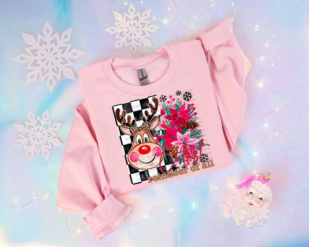 Cutest Reindeer Of All DTF Print