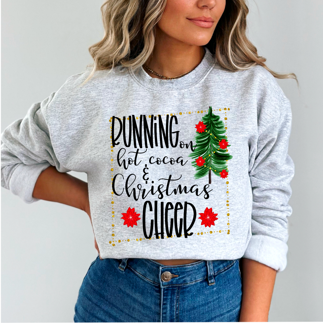 Running On Hot Cocoa DTF Print