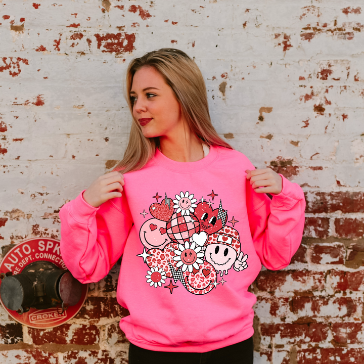 Groovy Valentines DTF Print