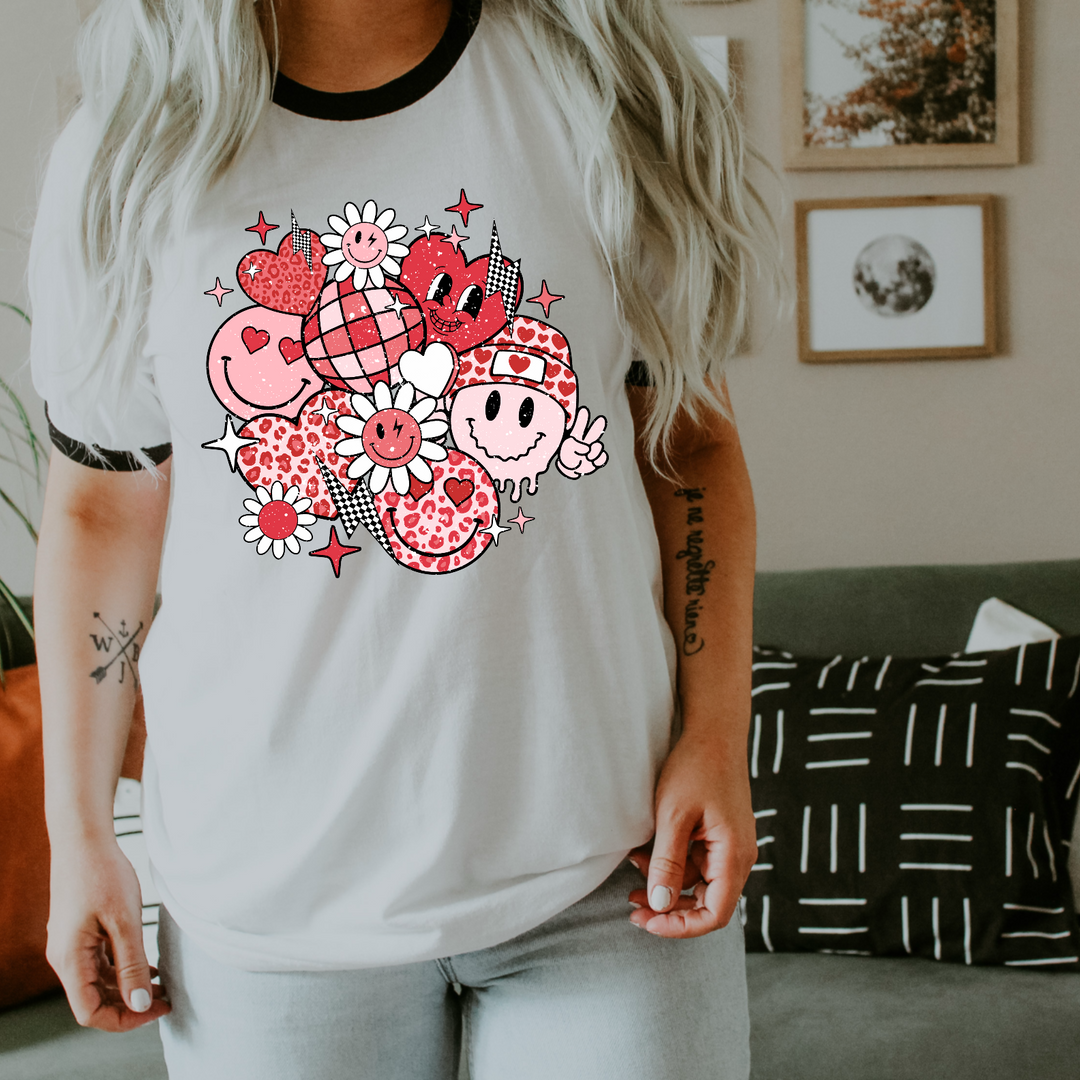 Groovy Valentines DTF Print