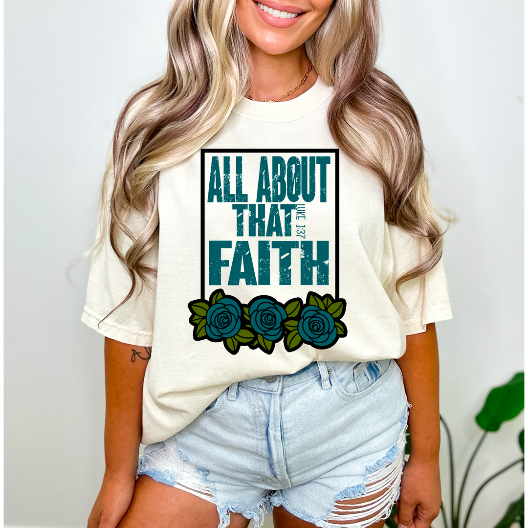 All About That Faith DTF Print