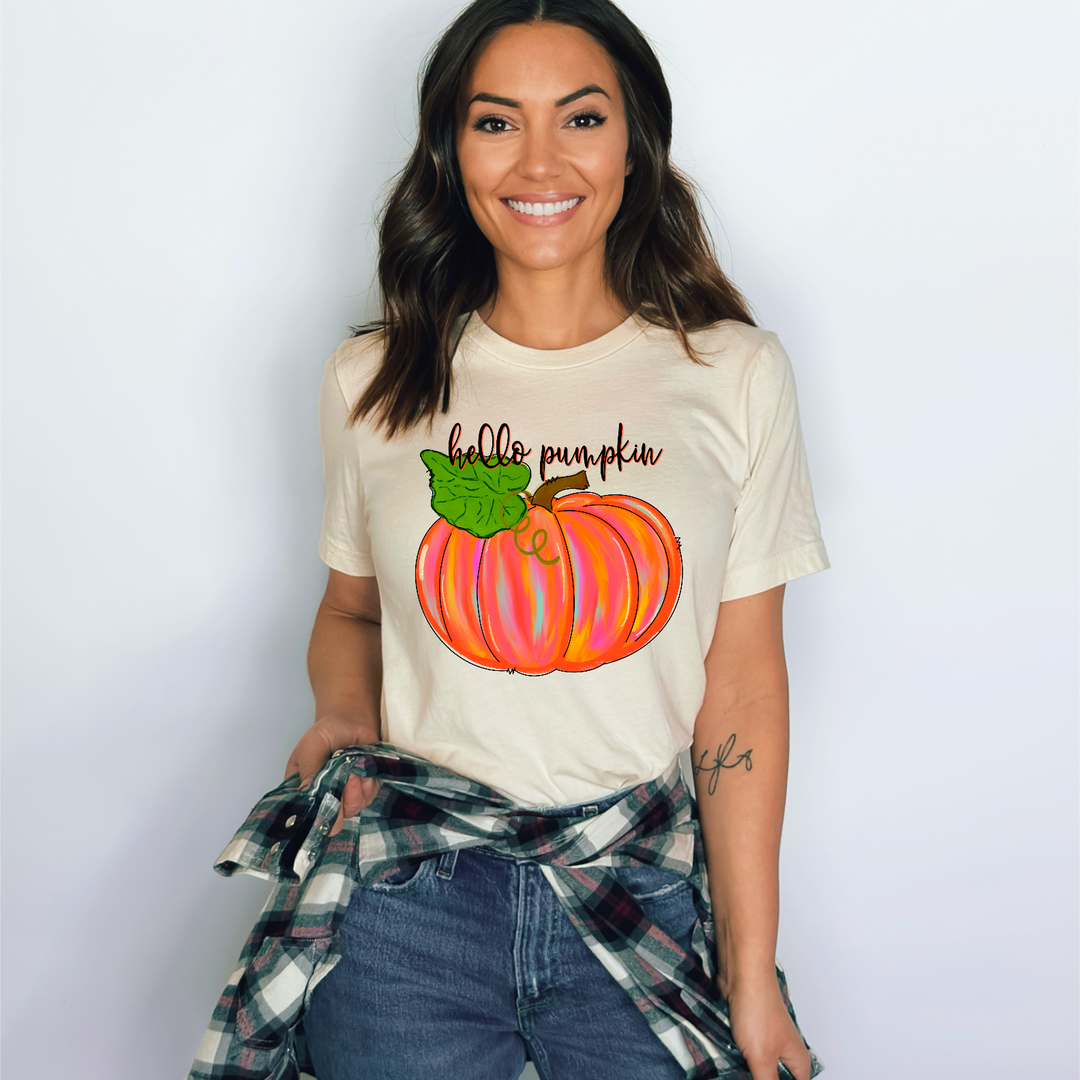 Hello Pumpkin DTF Print