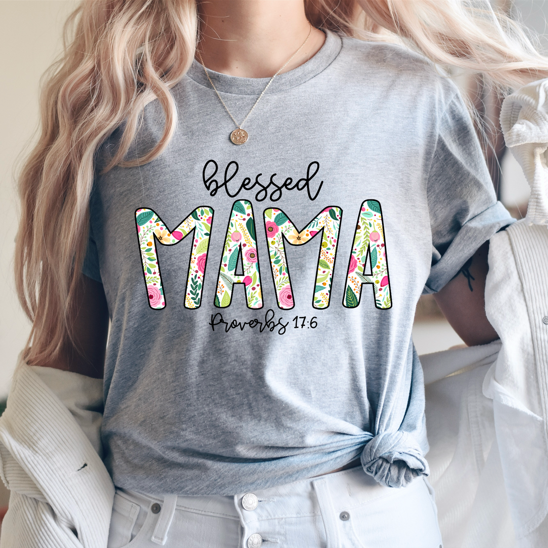 Blessed Mama DTF Print