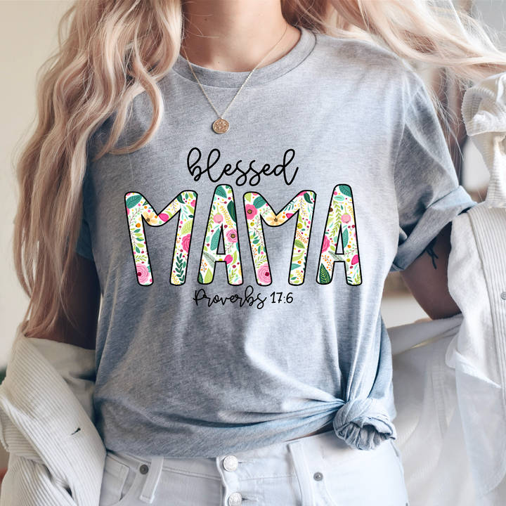 Blessed Mama DTF Print